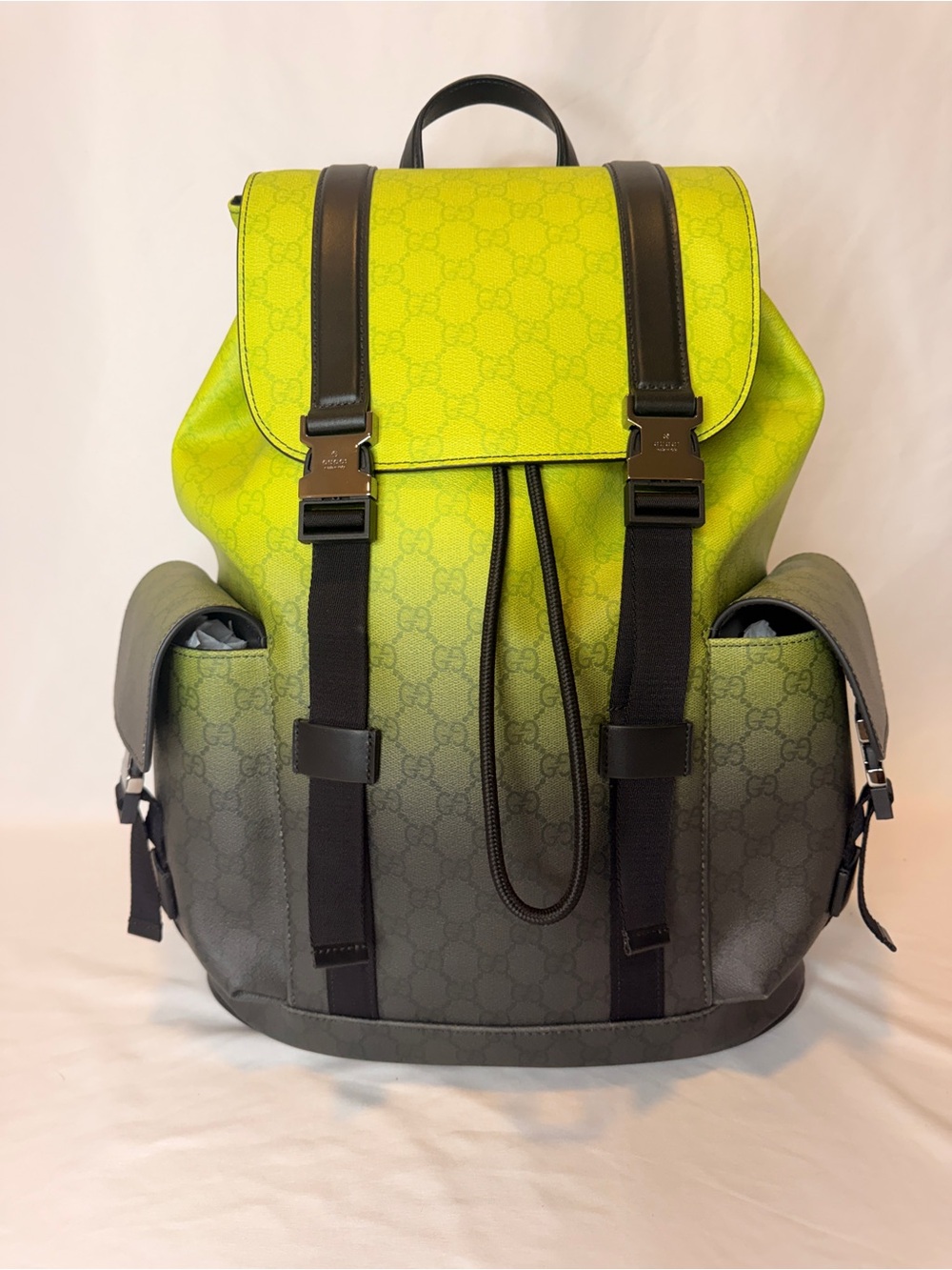 Gucci Chroma Large GG Gradient Backpack NWT 792080 FAERS 8452